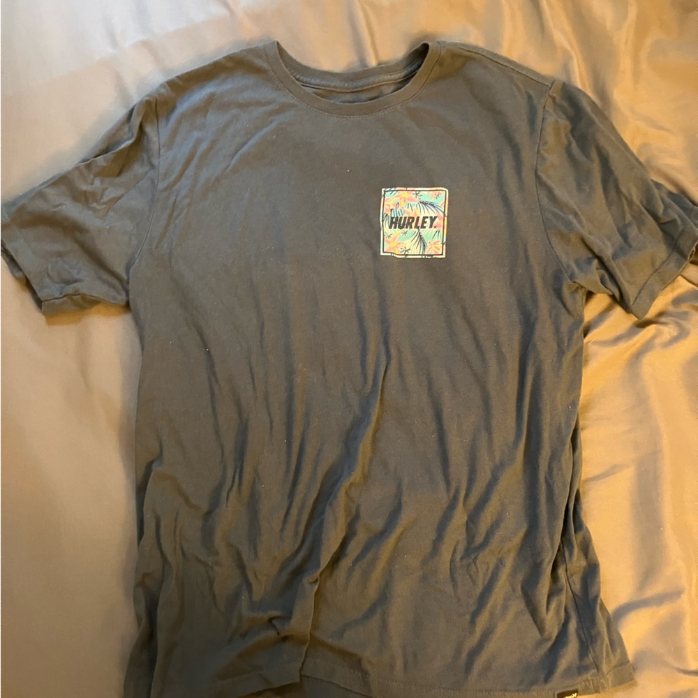 Hurley Grey Graphic Tee